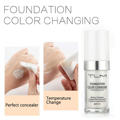 UP TO 70% OFF! TLM Flawless Color Changing Foundation