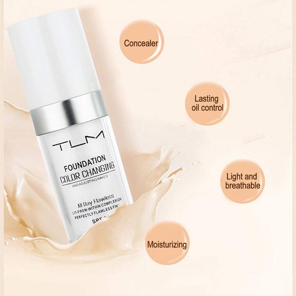 UP TO 70% OFF! TLM Flawless Color Changing Foundation